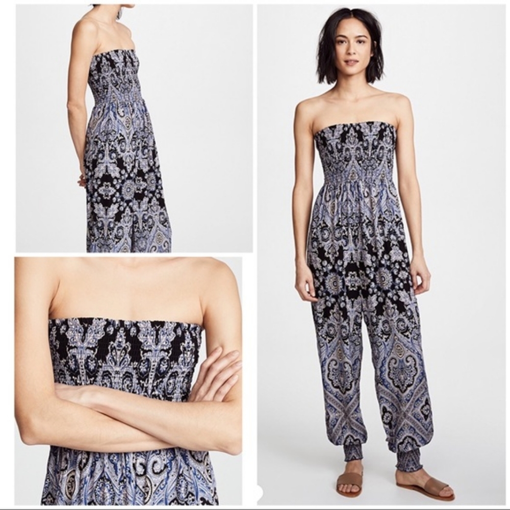 Free people thinking of you jumpsuit